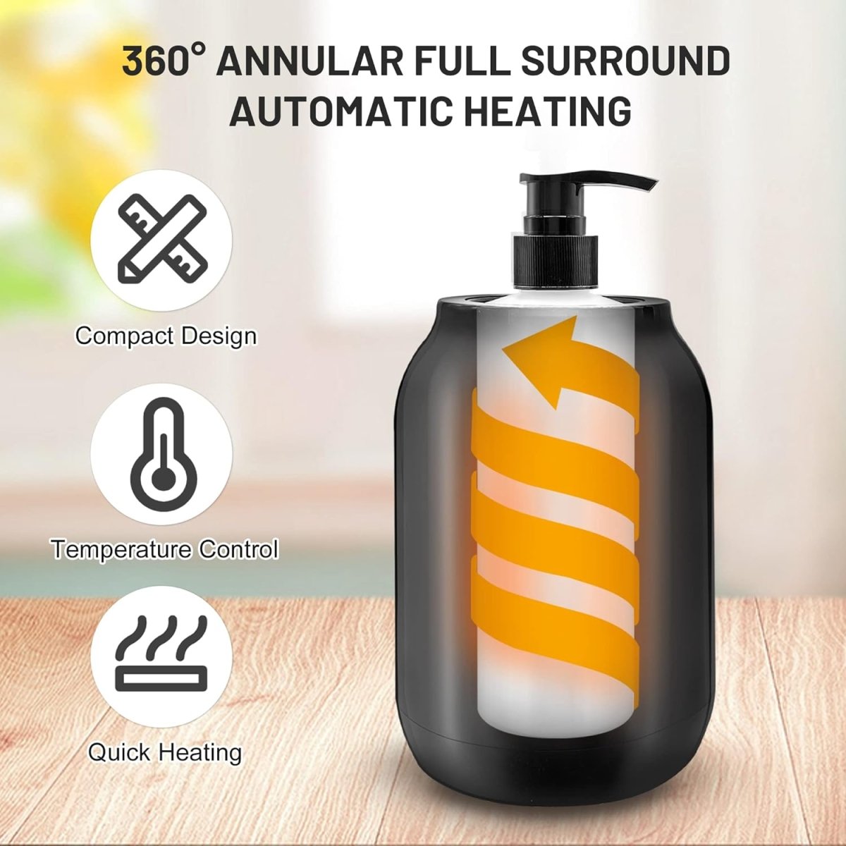 HEATBLEND – Compact Electric Oil Heater for Smooth Professional Heating