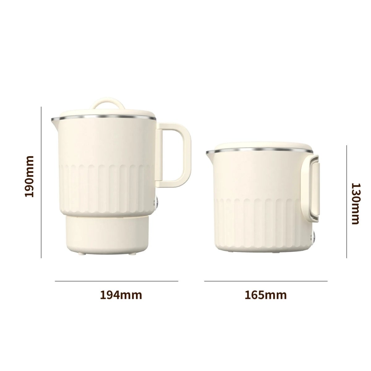 HEATSPRINT – 600W Portable Electric Kettle Compact Design for Water and Tea