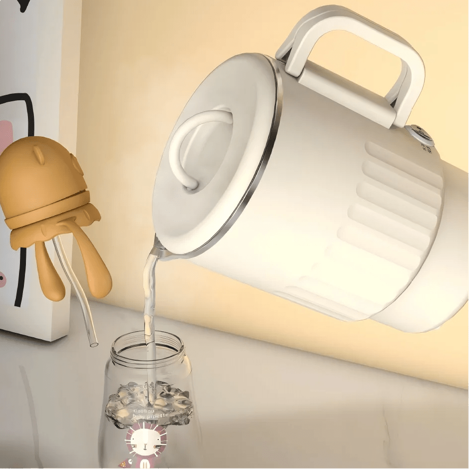 HEATSPRINT – 600W Portable Electric Kettle Compact Design for Water and Tea