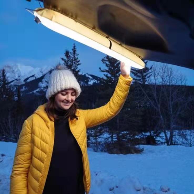 Portable Folding Inflatable Outdoor Magnetic Camping Light