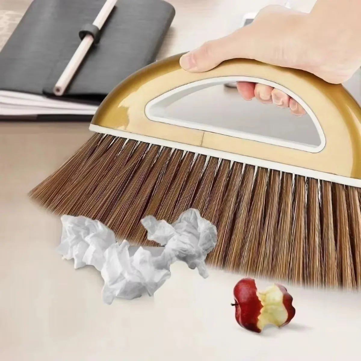 HOMEFOLD – Magic Broom and Plastic Dustpan Sweeper Set Home Accessories