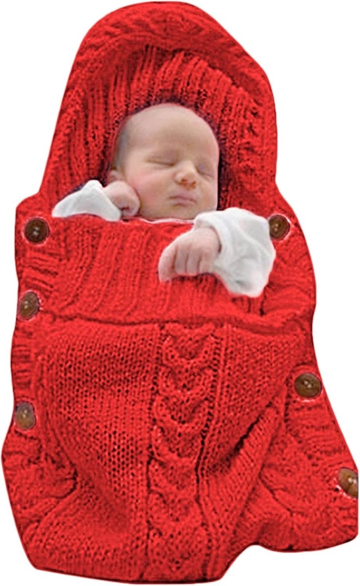 Hugnest Baby Wrap – Beige Newborn Blanket – Soft Sleeping Bag for Warmth and Comfort