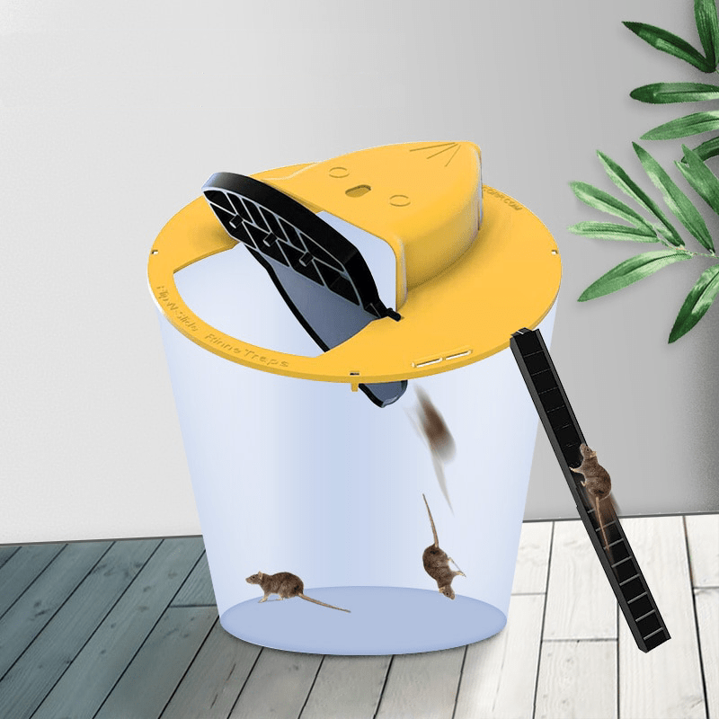 ECOCATCH – Humane Bucket Lid Mouse Trap for Multi-Catch & Release