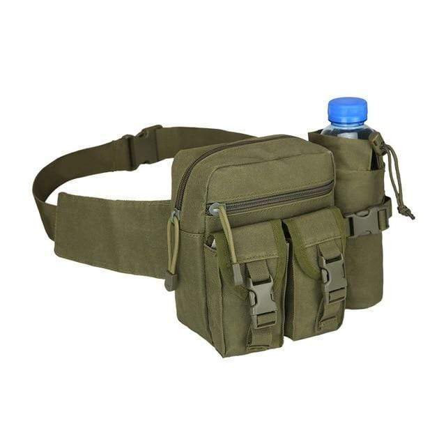 Tactical Hiking Water Bottle Phone Pouch