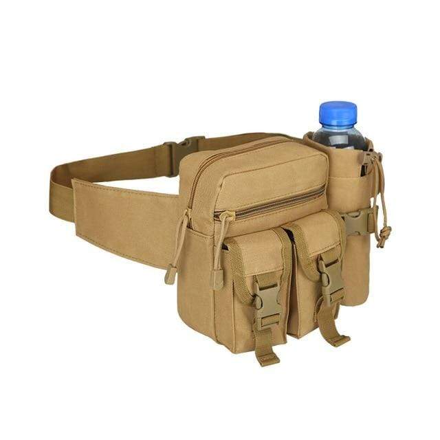 Tactical Hiking Water Bottle Phone Pouch