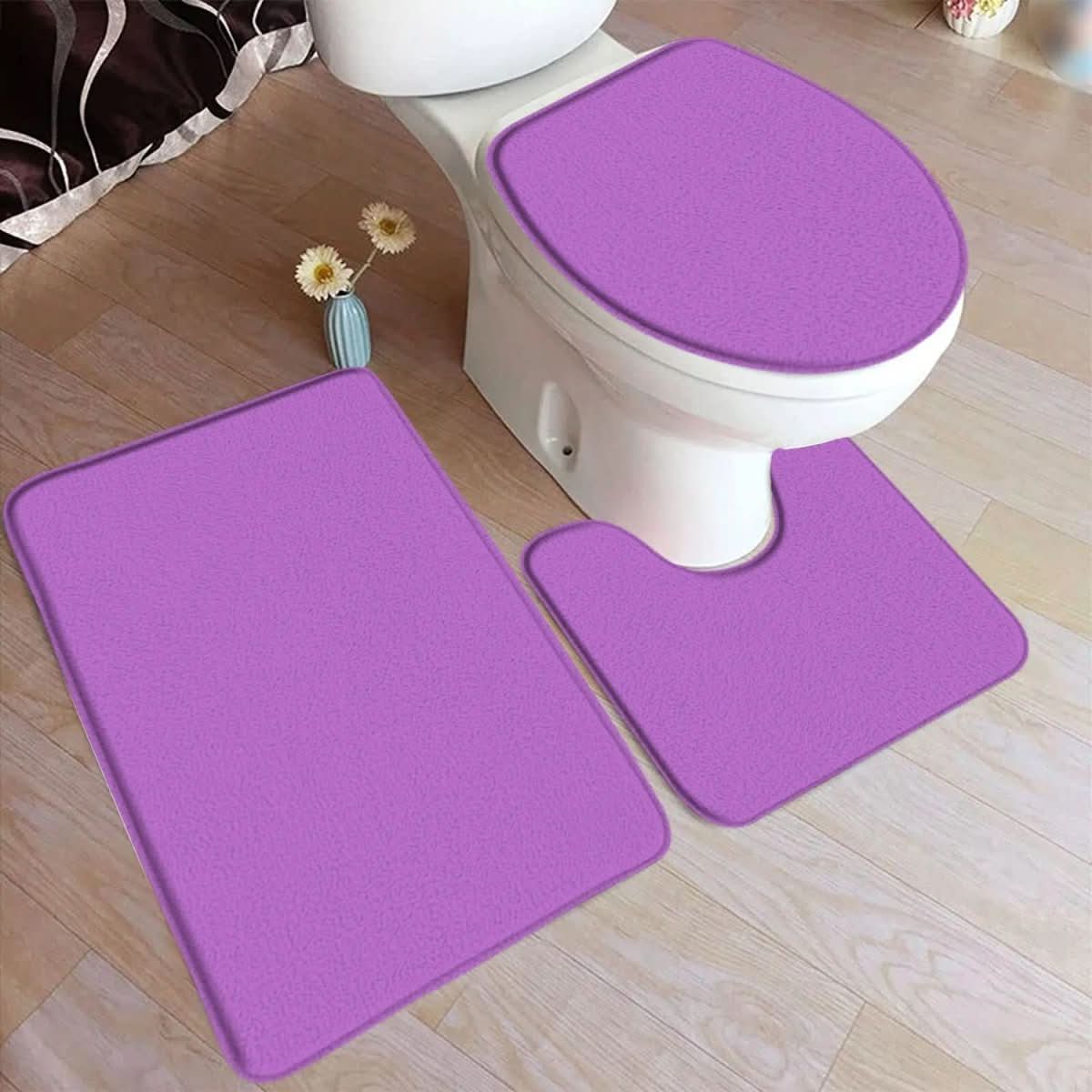 HydraMat – 3-Piece Non-Slip Bathroom Mat Set for Comfort & Safety