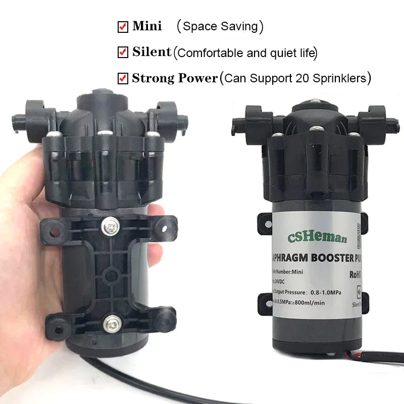 DIY Installed Misting Cooling System