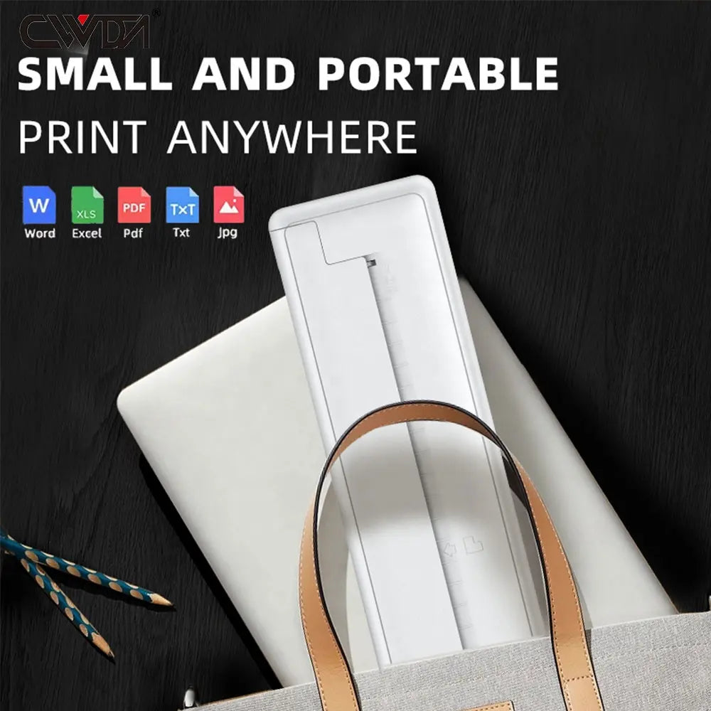 Wireless Bluetooth Inkless Thermal Printer