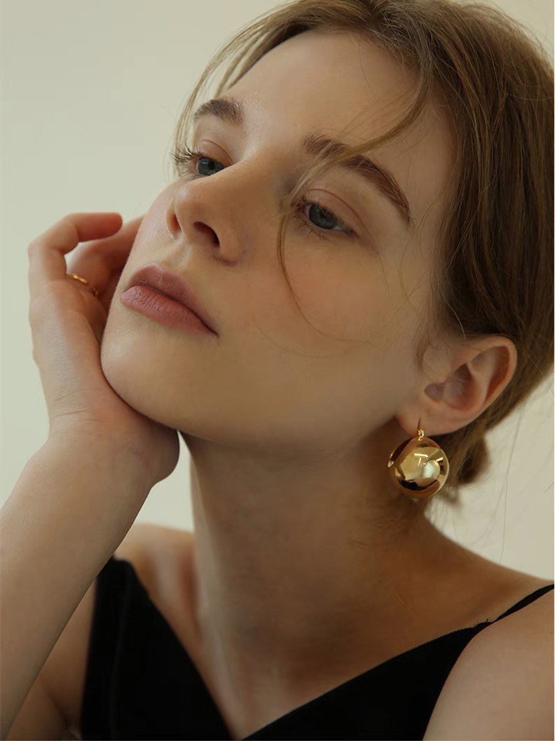 Classic Huggie Hoop Earrings