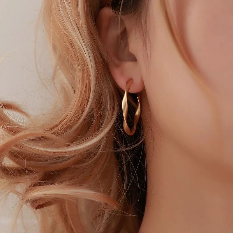 Twisted hoops Earrings