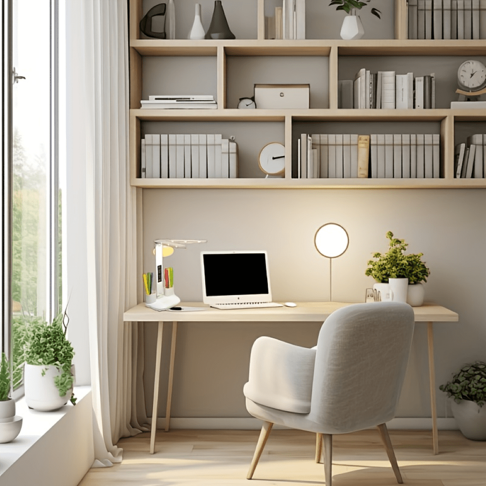 ILLUMAX – Versatile Dual-Head LED Desk Lamp with Touch Sensor and USB Power
