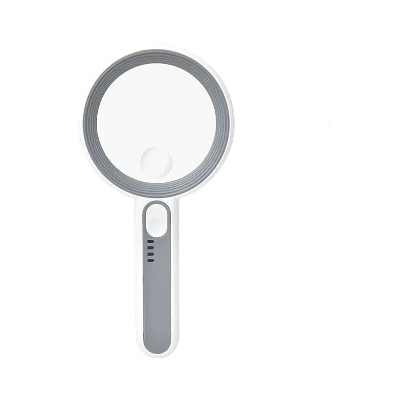 ILLUMIVUE – Rechargeable 12X LED Magnifying Glass