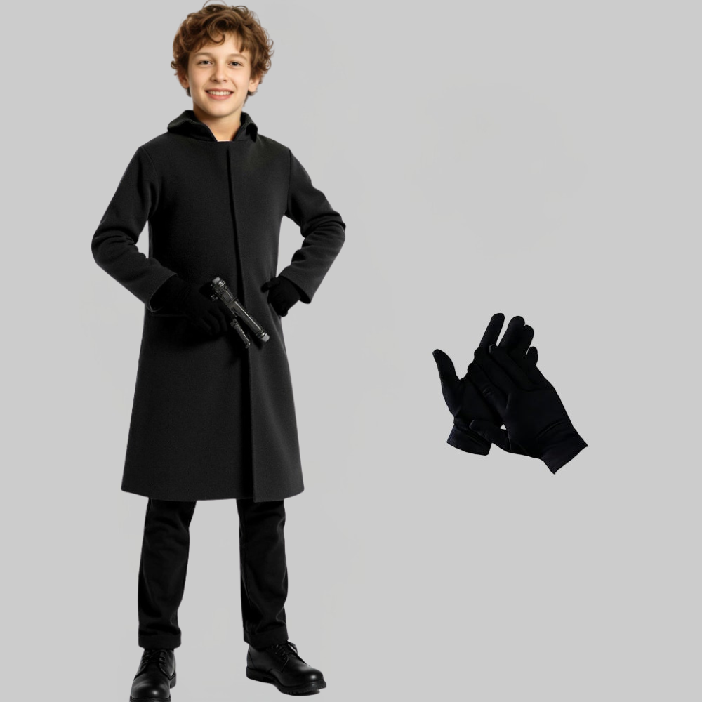 Kids Costume Front Man Outfit Game Guard Jumpsuit