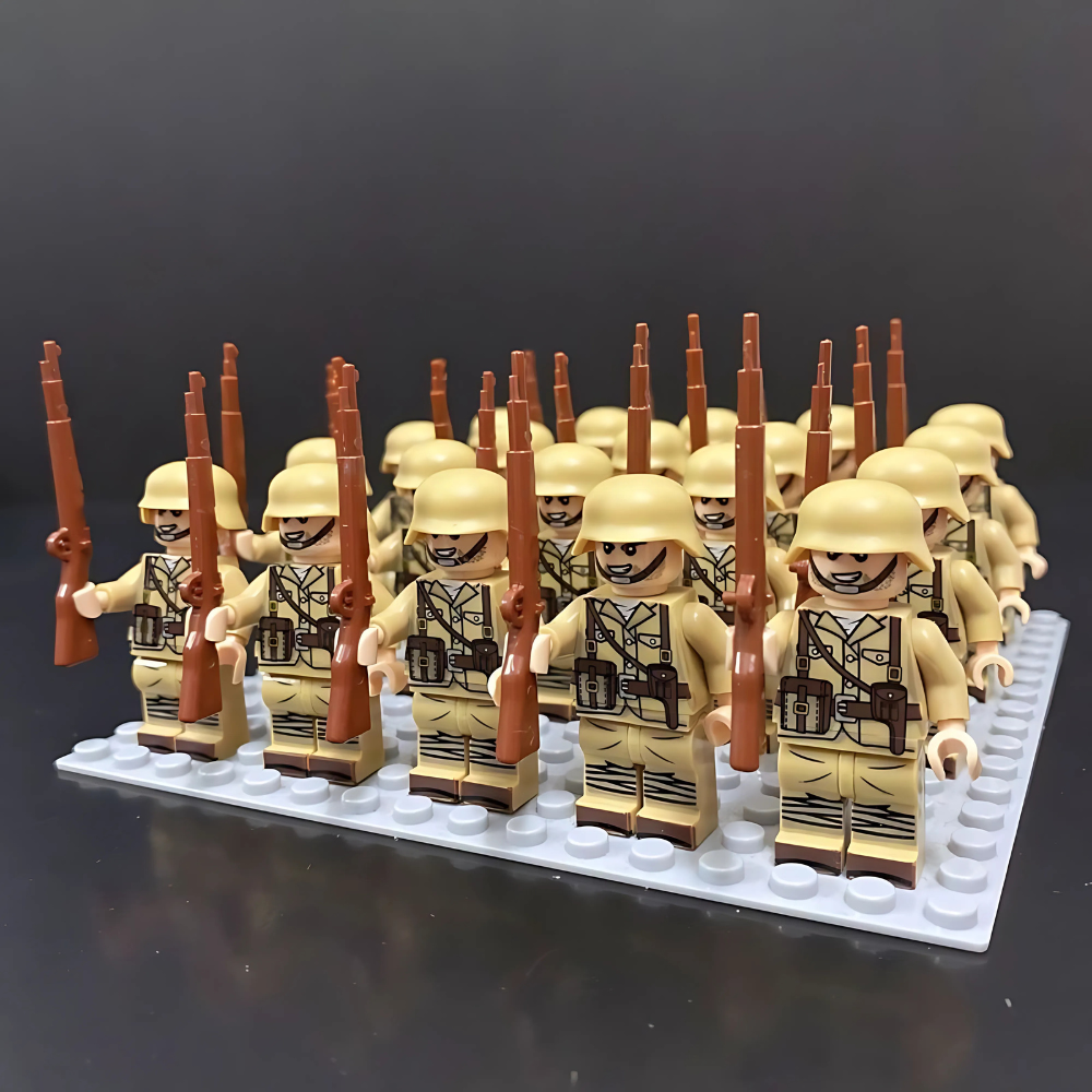 Military Soldier Building Block Toy Set