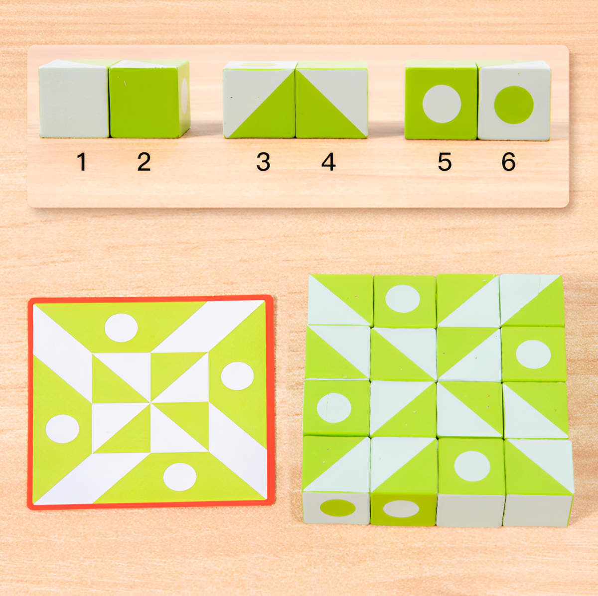 Montessori 3D Block Puzzle