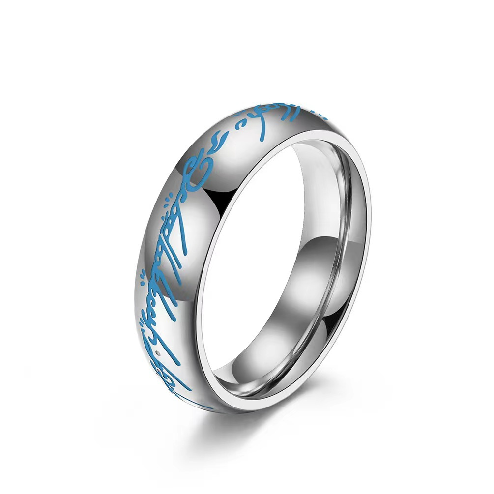 Jewelry Ring with Glow In Dark Design