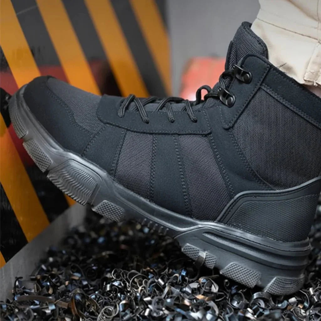 INDUSTRIX – Indestructible Work Boots with Steel Toe Protection