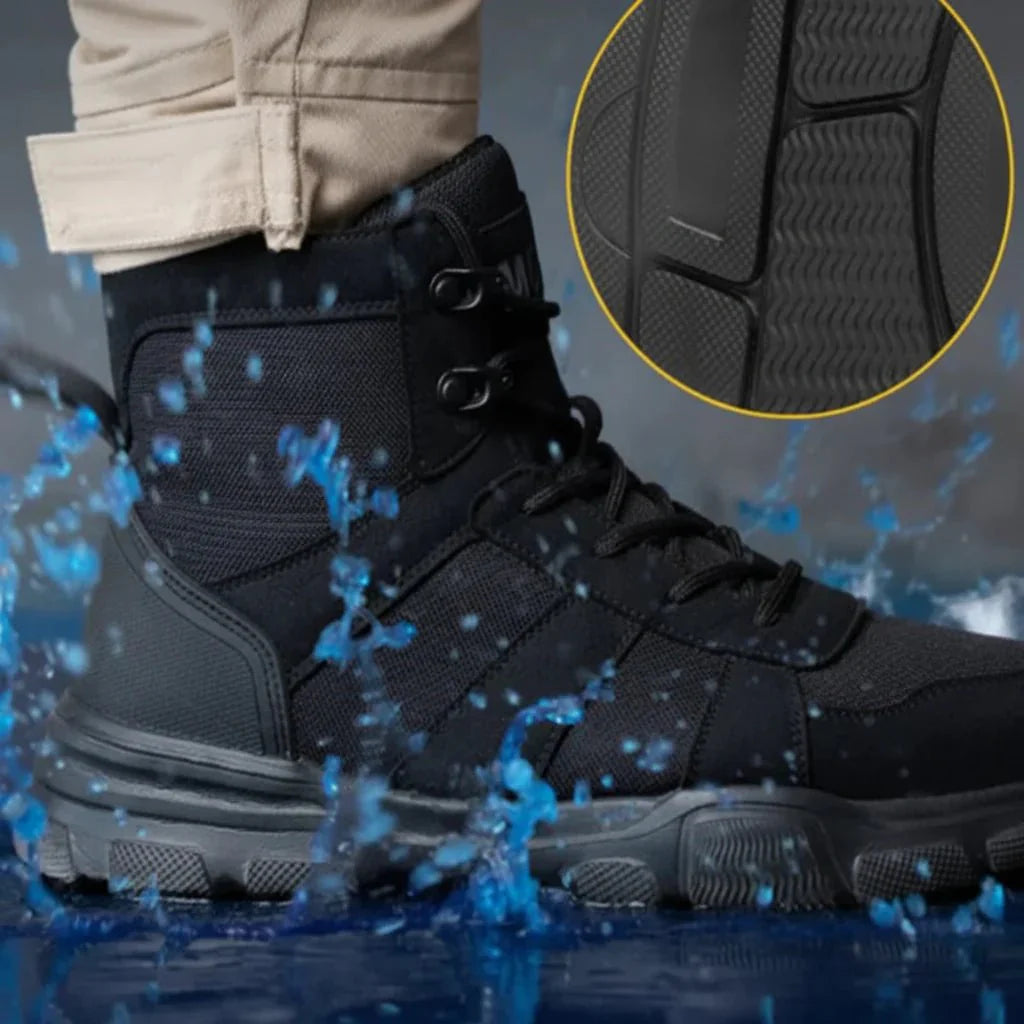 INDUSTRIX – Indestructible Work Boots with Steel Toe Protection