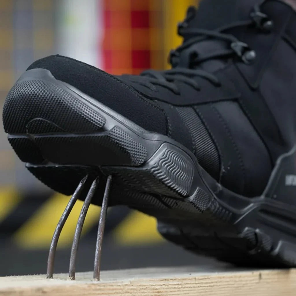 INDUSTRIX – Indestructible Work Boots with Steel Toe Protection