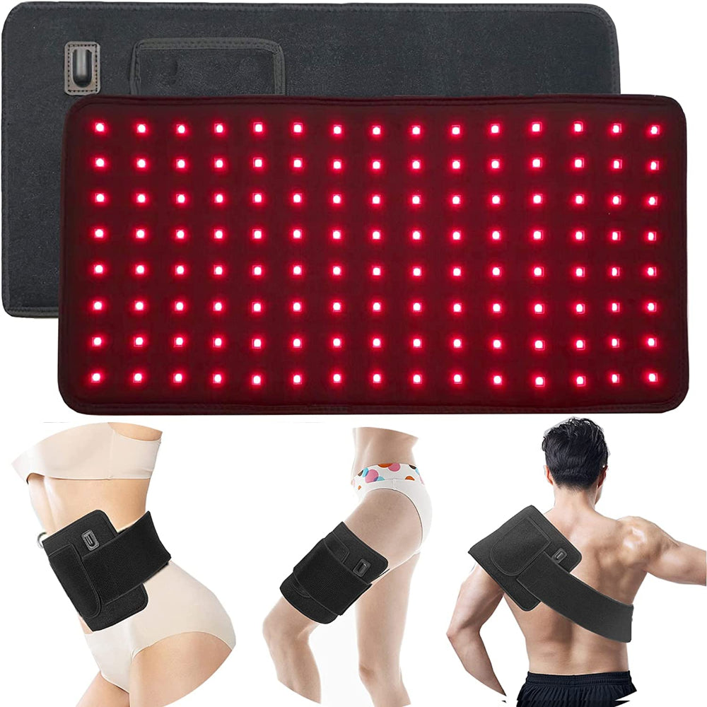 Heated Back Belt Cotton Adjustable Support Wrap