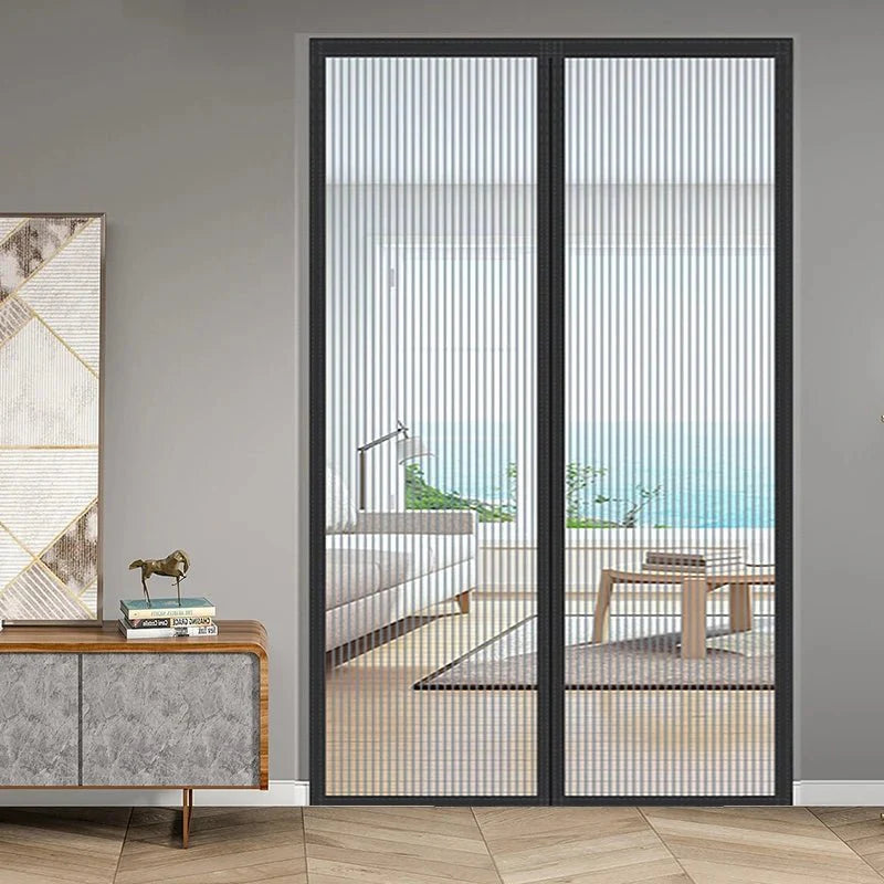 INSECTRA – Magnetic Screen Door Curtain with Easy Auto-Close