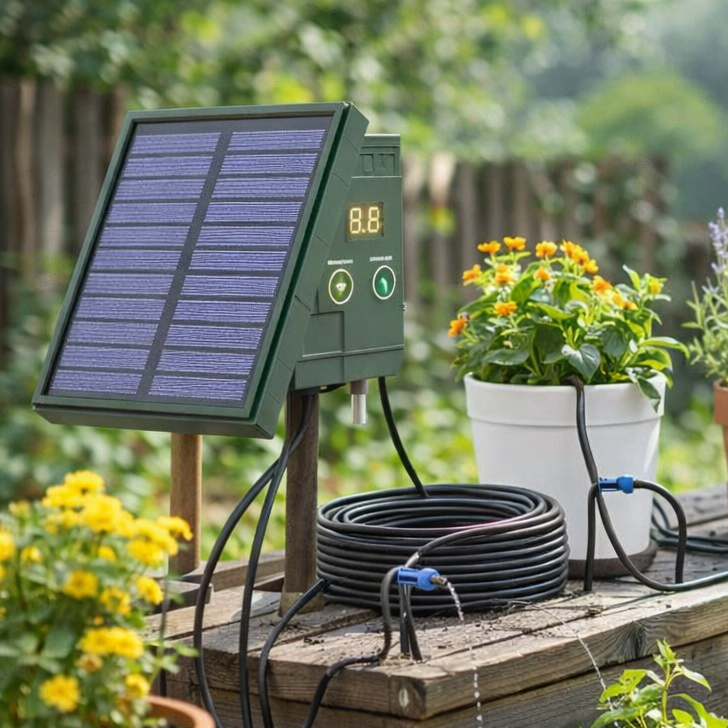 IRRIGEN – Smart Solar Drip Irrigation for Small Gardens