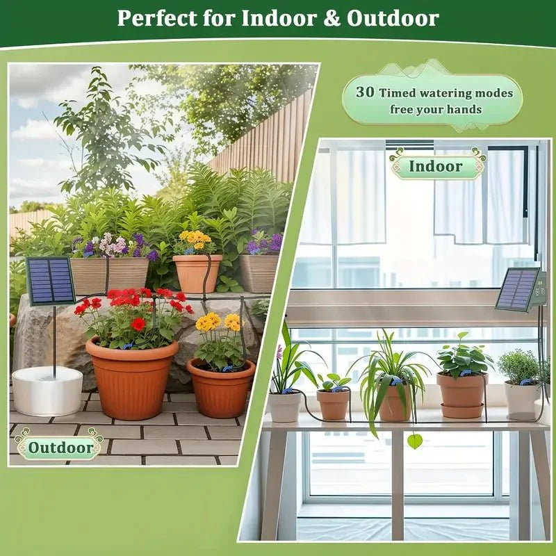 IRRIGEN – Smart Solar Drip Irrigation for Small Gardens