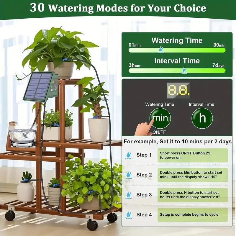 IRRIGEN – Smart Solar Drip Irrigation for Small Gardens
