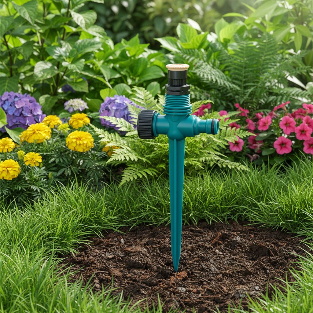 IRRIGOEASE – 360° Rotating Sprinkler for Easy and Reliable Irrigation