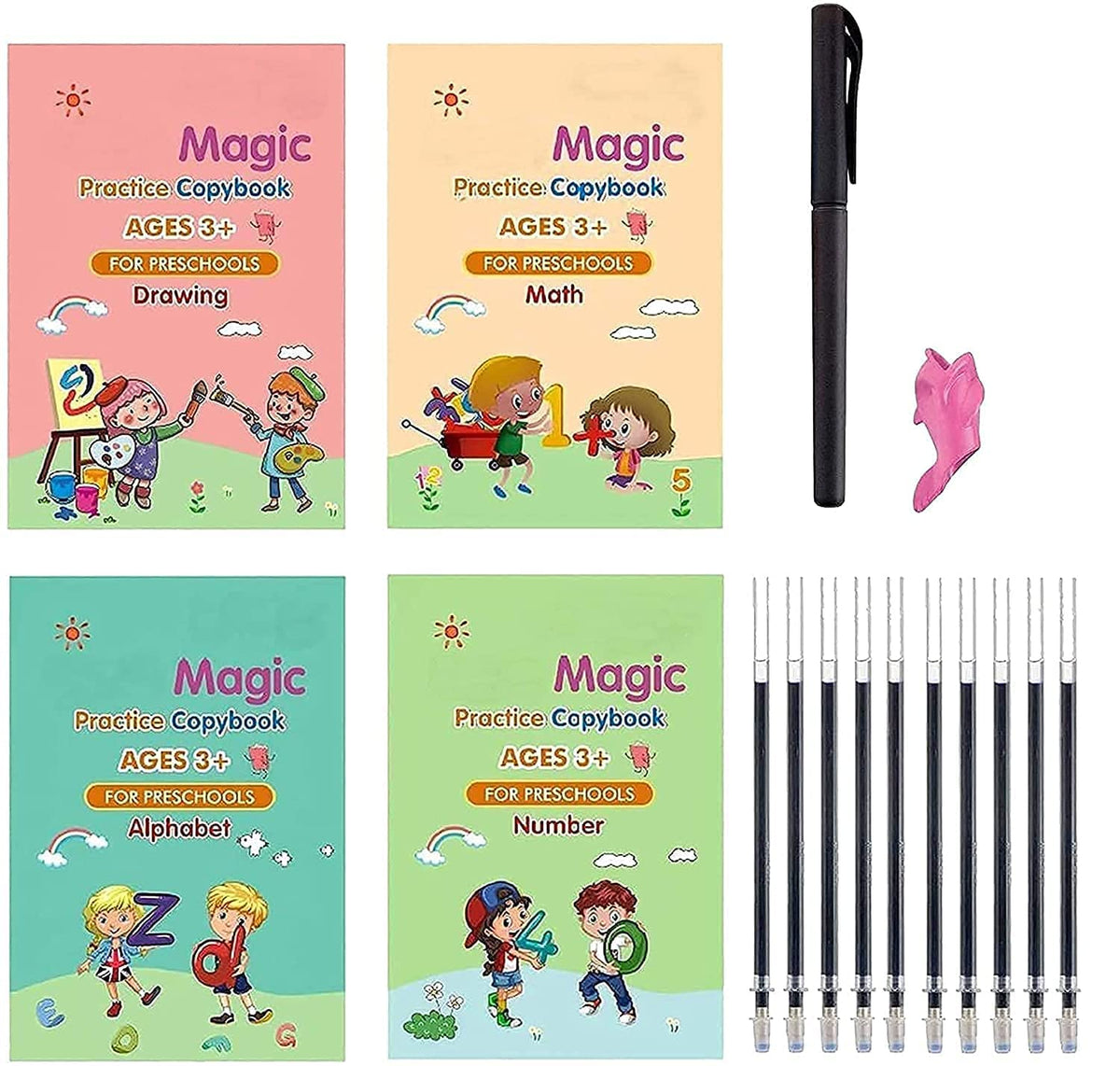 Magic Practice Copybook for Kids | Fun Learning Tool for Writing Practice