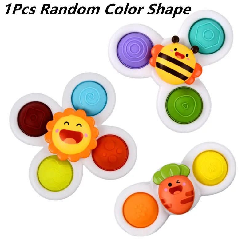 Kiddova – Colorful Bath Fidget Spinner with Cute Insect Design