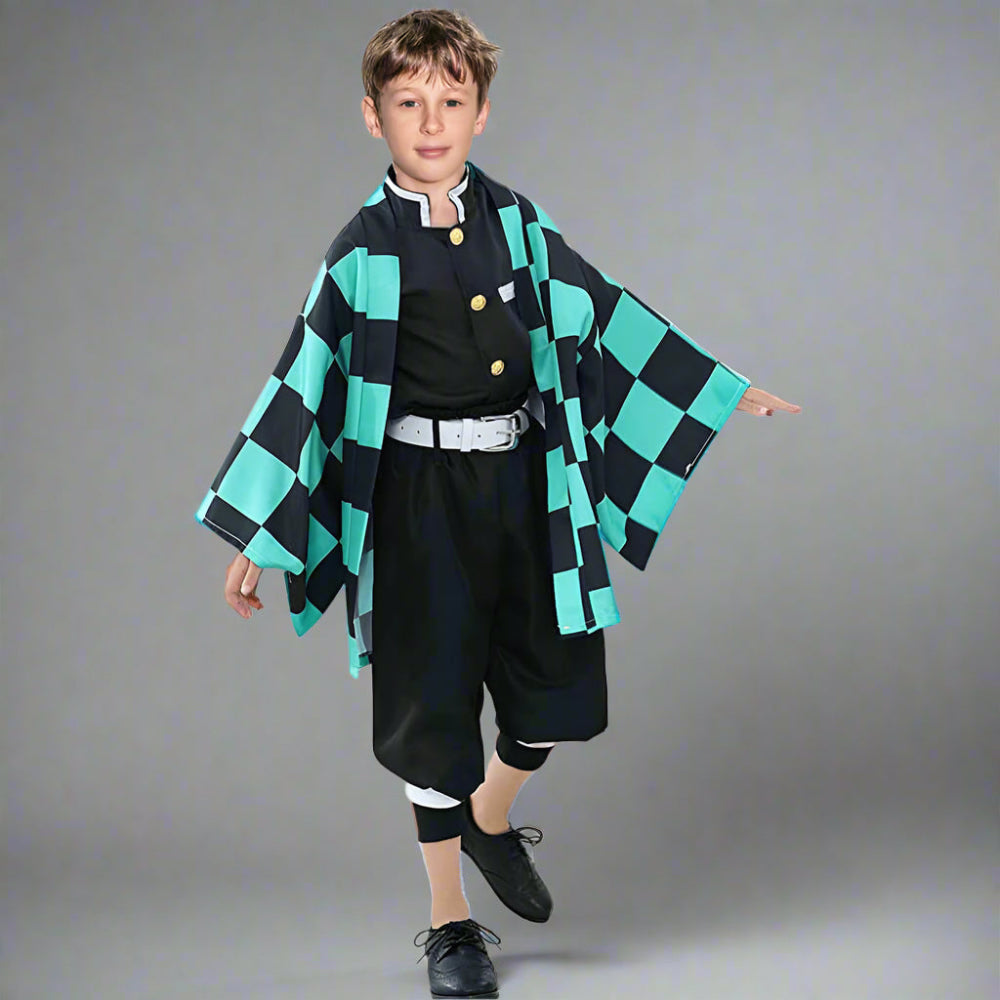 Costume Kids Anime Kimono Outfit Set