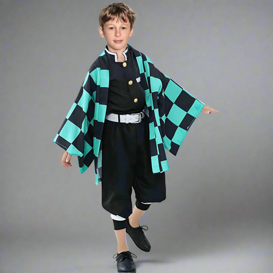 Costume Kids Anime Kimono Outfit Set