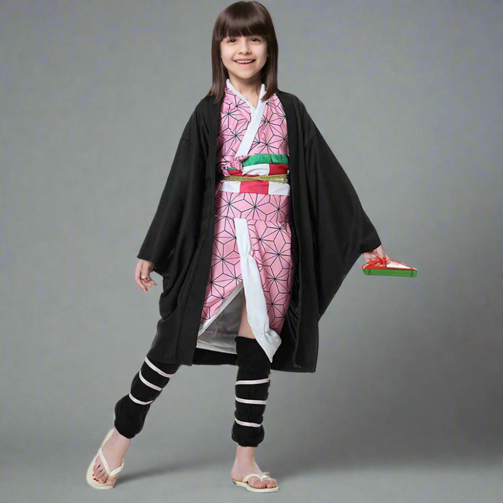 Costume Kids Anime Kimono Outfit Set