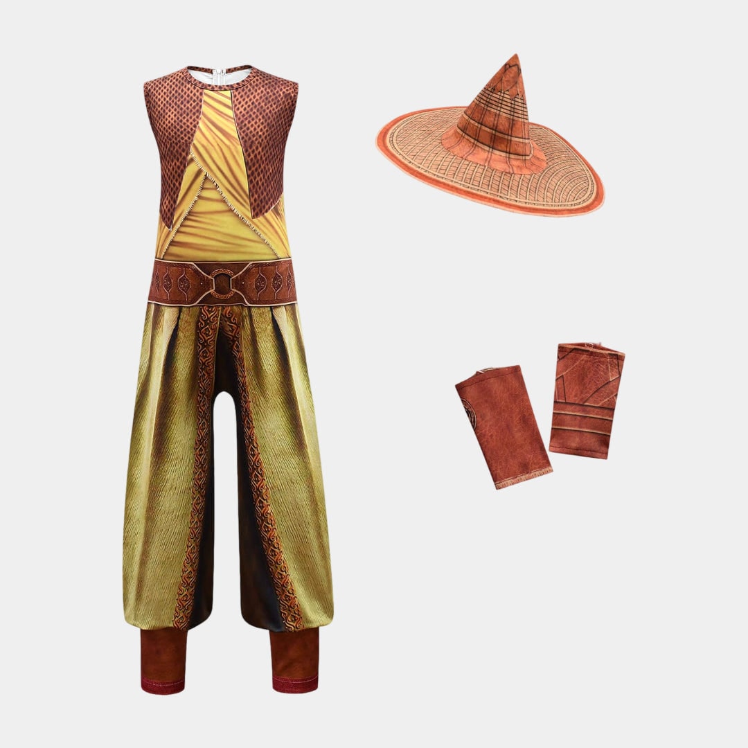Kids' Halloween Viking Warrior Costume with Cape Woman