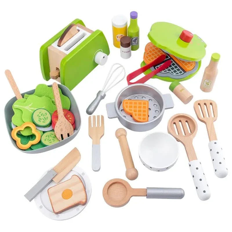 KitchenWood – Premium wooden kitchen set for creative role play