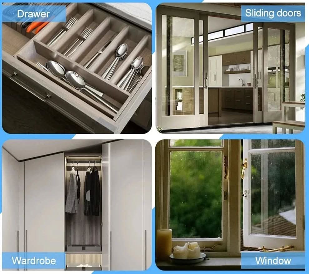 Latchnshut – Ultra-Slim Magnetic Door Catch for Silent Closure