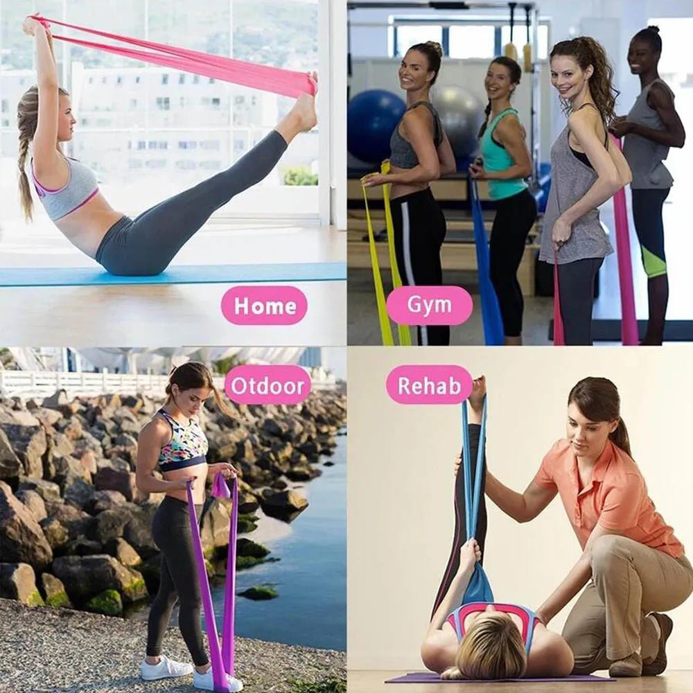 LATEXFREE BAND – Non-Latex Resistance Band for Full-Body Fitness