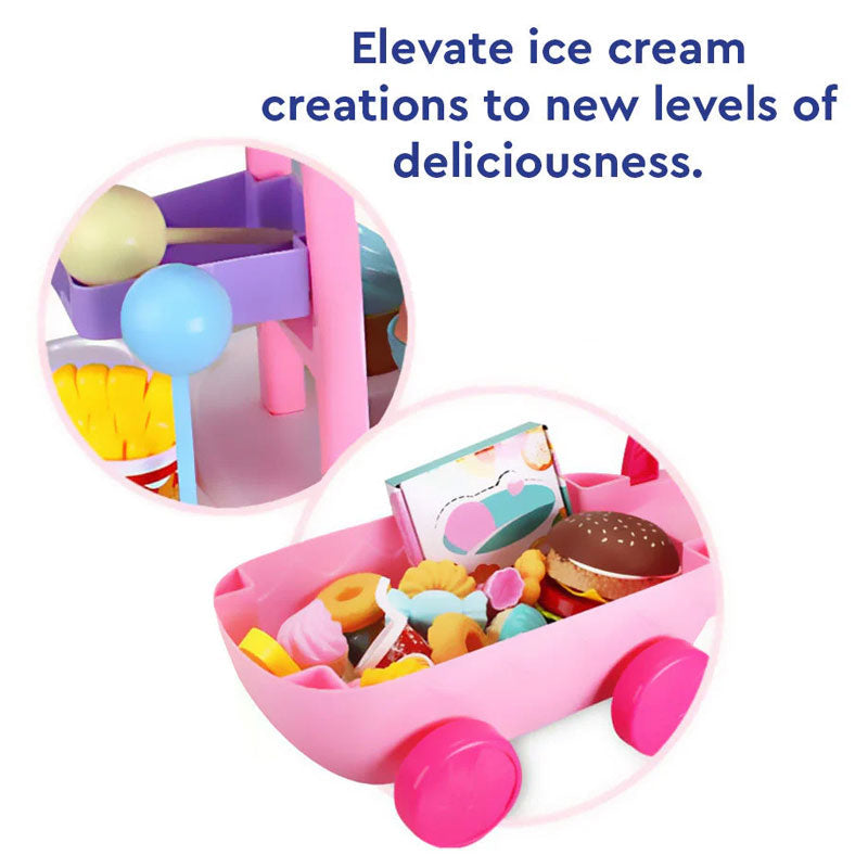Little Vendor Ice Cream Cart