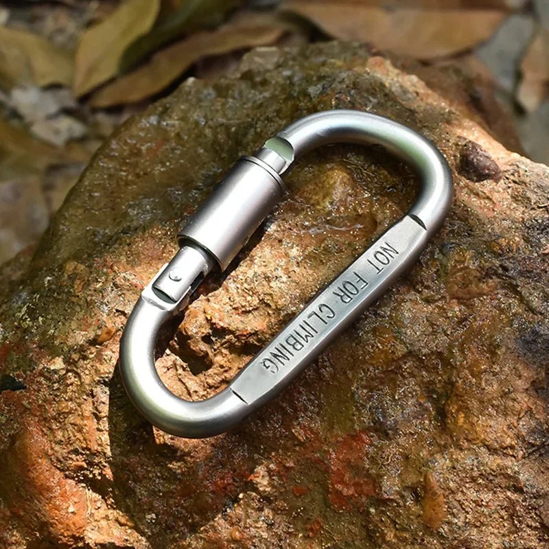 LOCKCLIP – Durable Aluminum Carabiner Set for Outdoor and Everyday Use