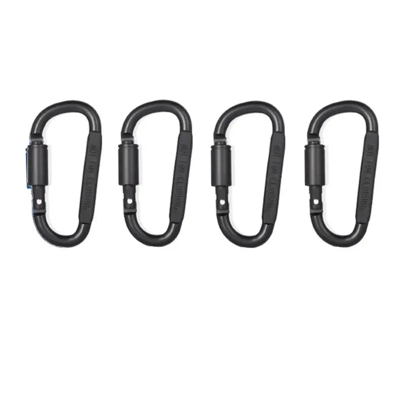 LOCKCLIP – Durable Aluminum Carabiner Set for Outdoor and Everyday Use