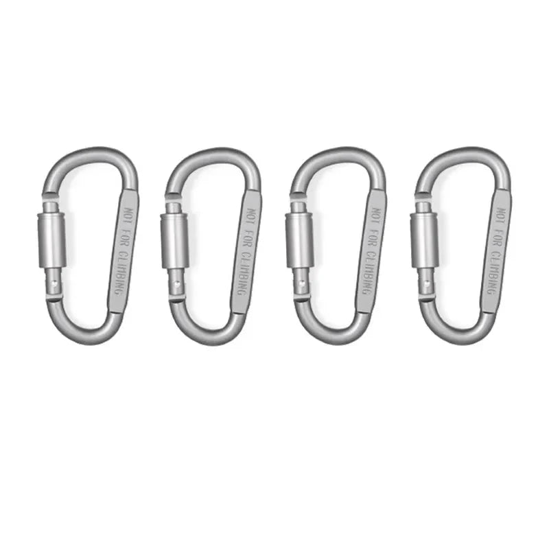LOCKCLIP – Durable Aluminum Carabiner Set for Outdoor and Everyday Use