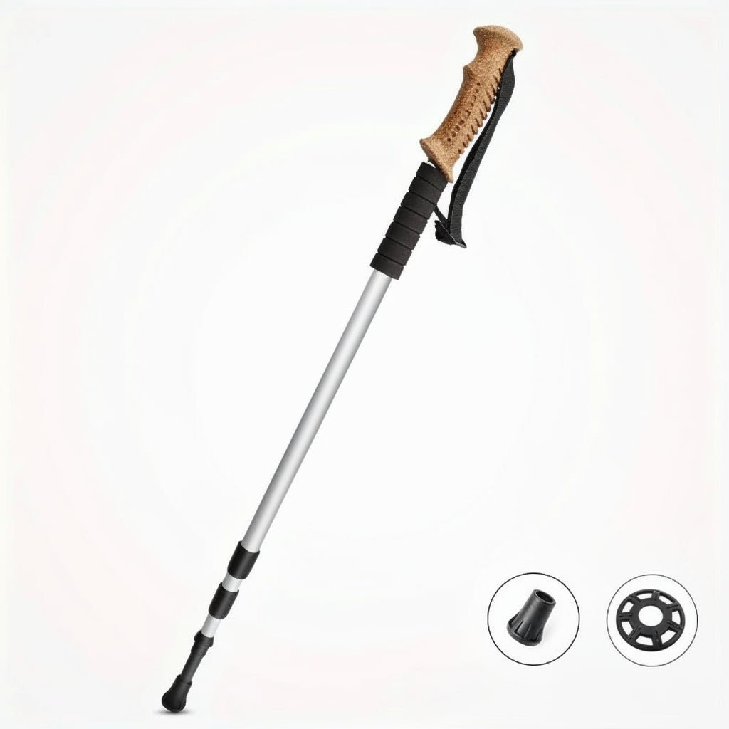 LONGTREK – Ultra-Light Adjustable Aluminum Alloy Trekking Poles for Long Hikes