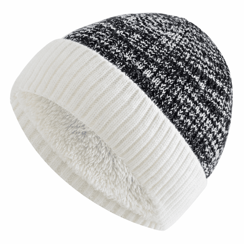 LOOMA – Two-Tone Fleece Lined Beanie for Everyday Warmth