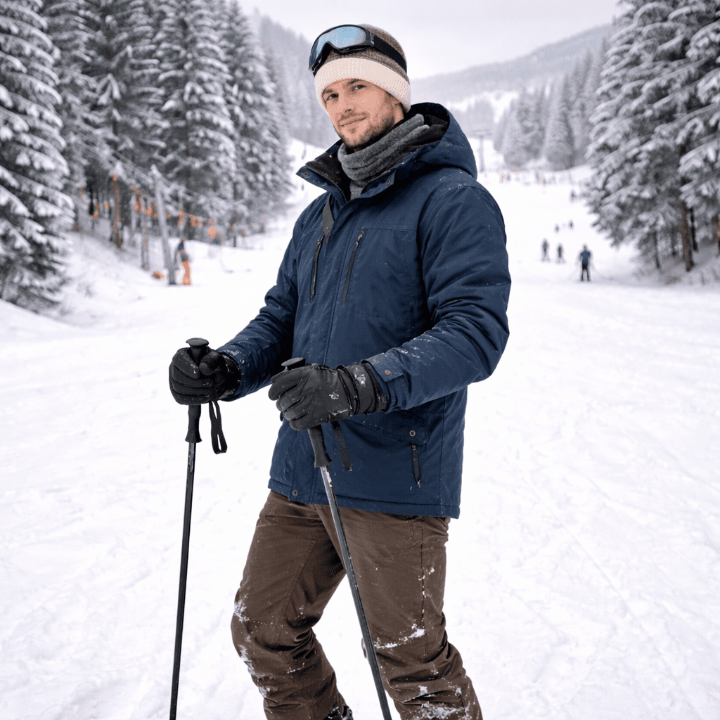 LOOMA – Two-Tone Fleece Lined Beanie for Everyday Warmth