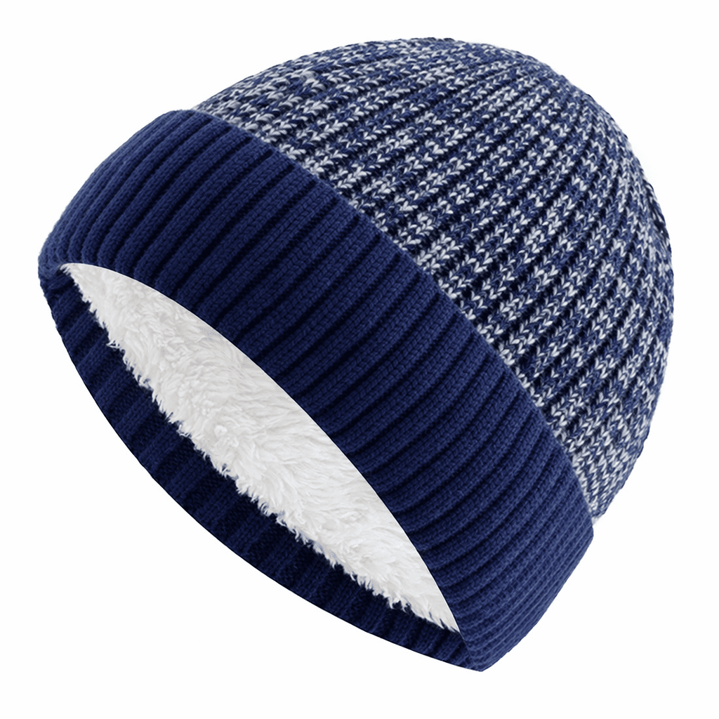LOOMA – Two-Tone Fleece Lined Beanie for Everyday Warmth