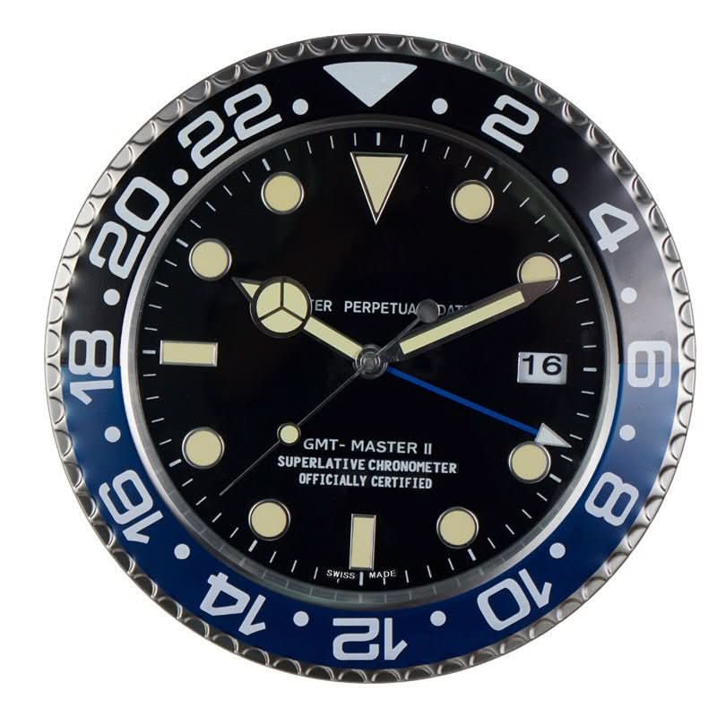 LUMICLOCK – Modern Battery Operated Silent Wall Clock with Luminous Hands