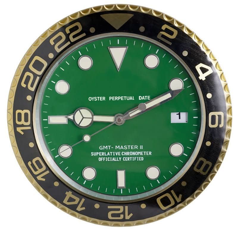 LUMICLOCK – Modern Battery Operated Silent Wall Clock with Luminous Hands
