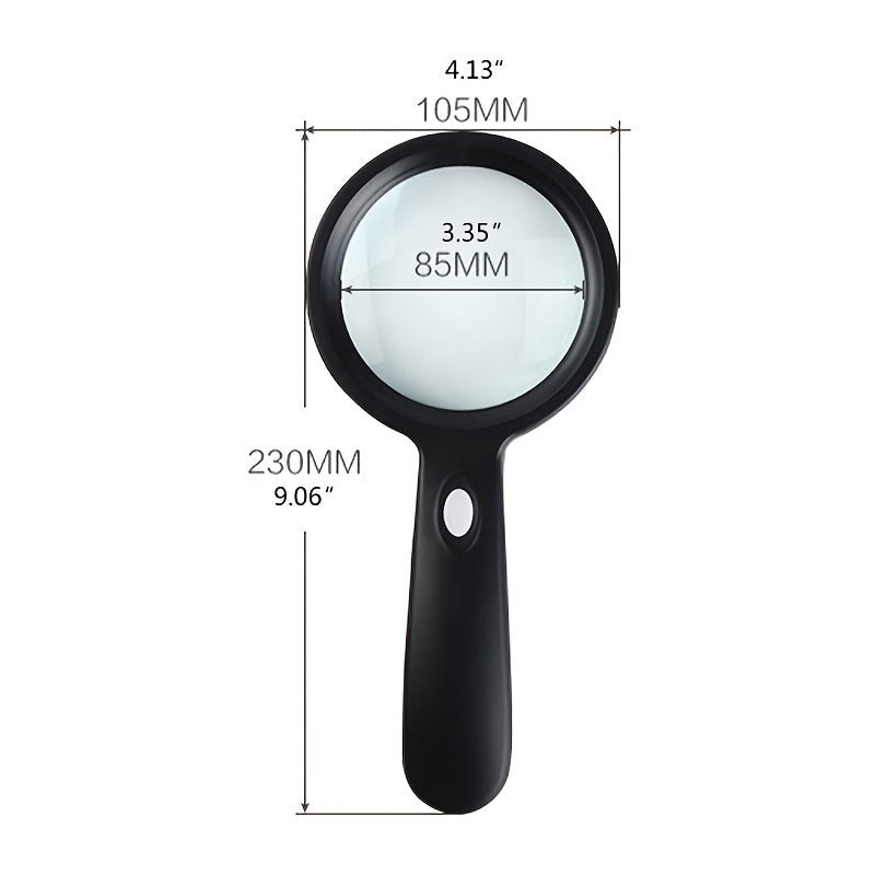 LUMILENS – 10X LED Lighted Magnifying Glass