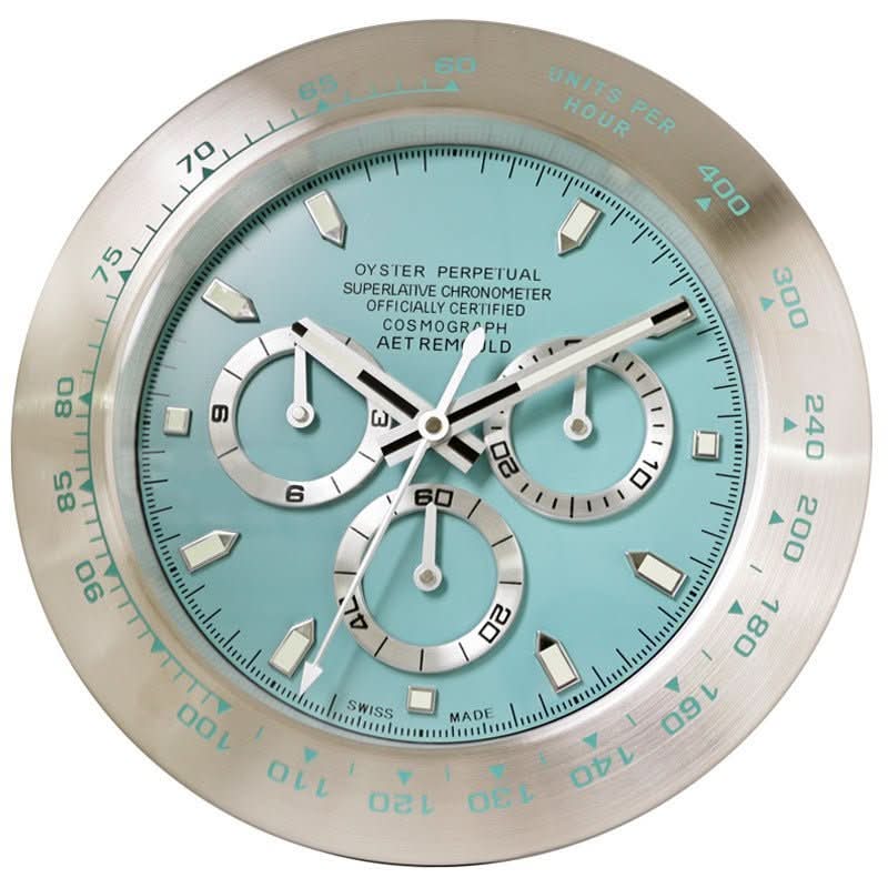 LUMORA - Modern Silent Wall Clock  Luminous stainless steel clock with battery-operated precision